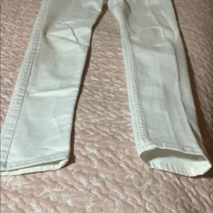White Jeans from Hollister